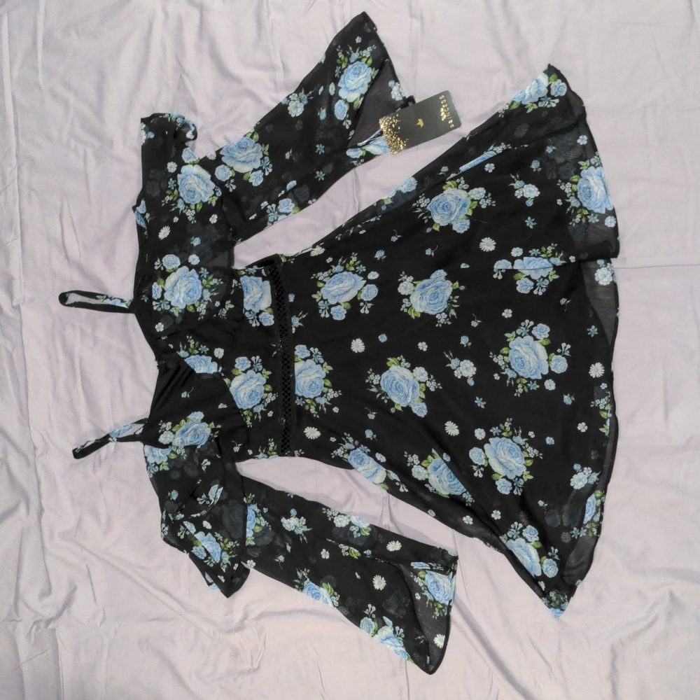 NWT, Disney Princess - Black Sheer Junior’s Dress